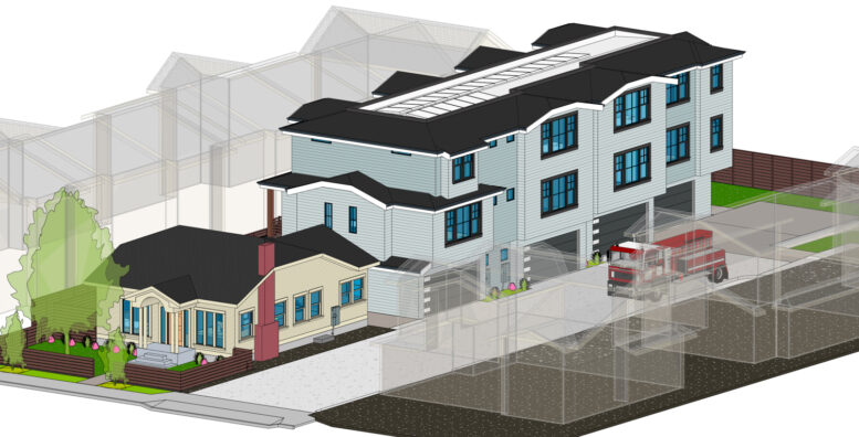 434 Crescent Avenue, illustration courtesy GKW Architects