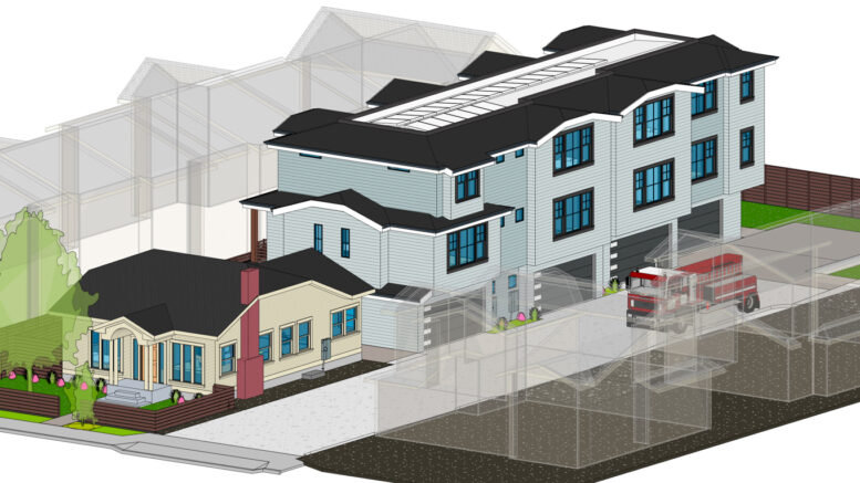 434 Crescent Avenue, illustration courtesy GKW Architects