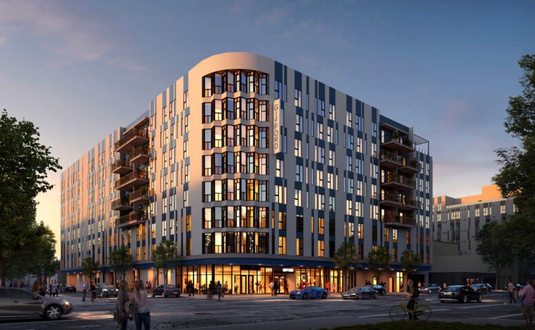 470 West San Carlos Street, rendering by BDE Architecture