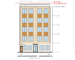 606 South Delaware Street, illustration courtesy San Mateo Planning website