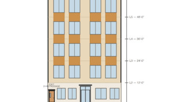 606 South Delaware Street, illustration courtesy San Mateo Planning website