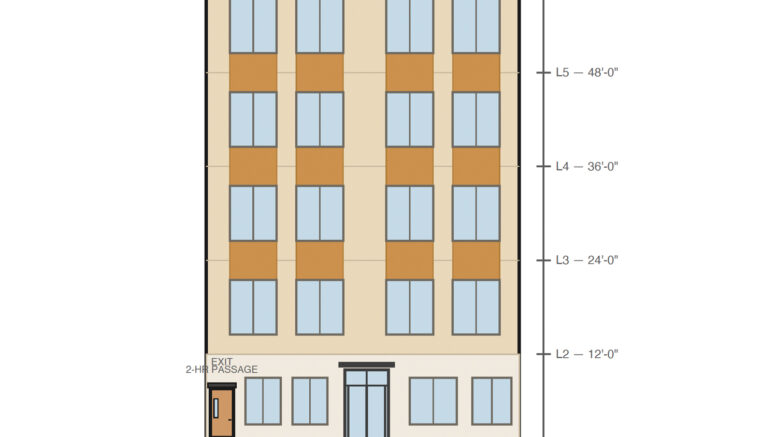606 South Delaware Street, illustration courtesy San Mateo Planning website
