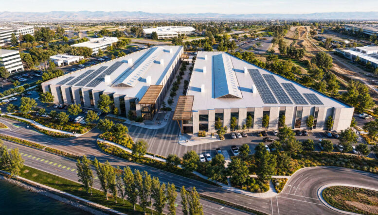 10 Twin Dolphin Drive overview, rendering by Gensler