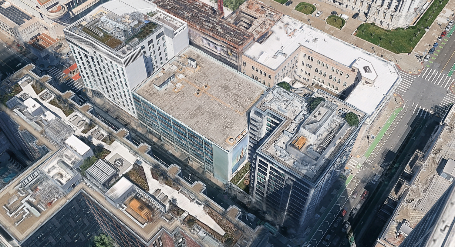 150 Hayes Street, image by Google Satellite