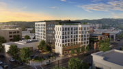 1532 Mount Diablo Bouldevard Main Rendering, image by Perry Architects
