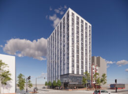 1687 Market Street updated 15-story view, rendering by Mark Cavagnero Associates