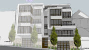 20 Fountain Street (right) and 22 Fountain Street (left), rendering by E.E. Weiss Architects