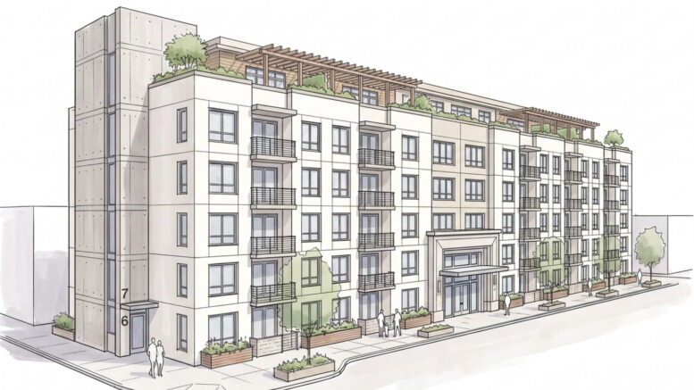 2181 Park Boulevard, illustration courtesy City of Palo Alto