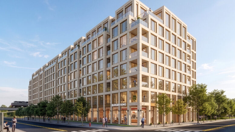 2817 El Camino Real, rendering by RG Architecture