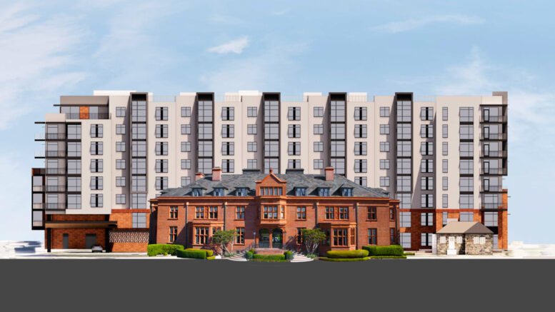 3400 Laguna Street front view, rendering by HKIT Architects