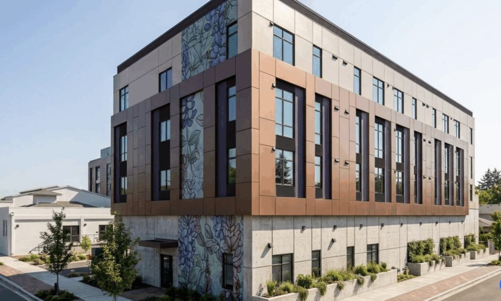700 East Saint John Street Rear Rendering image by Architects FORA