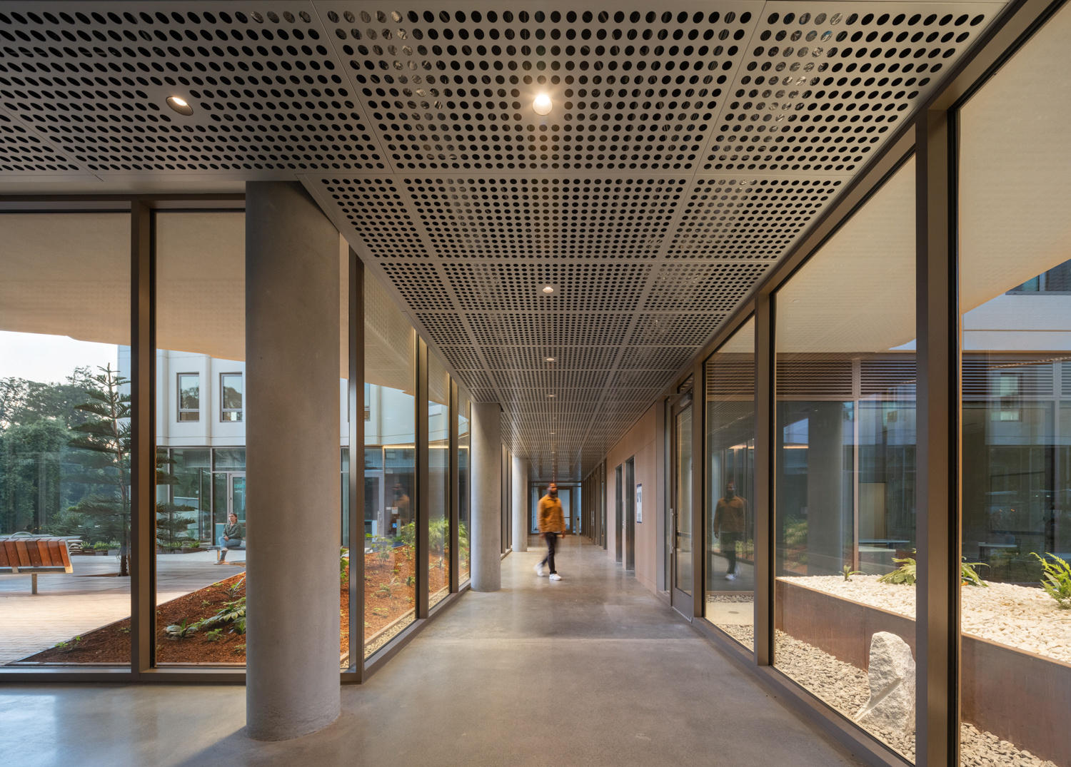 730 Stanyan Street lobby hallway, image by Jason O'Rear
