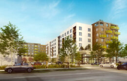 741 South Winchester Boulevard, rendering by Lowney Architecture