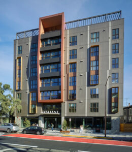 The Valiant at 2538 Durant Avenue, image courtesy Studio KDA