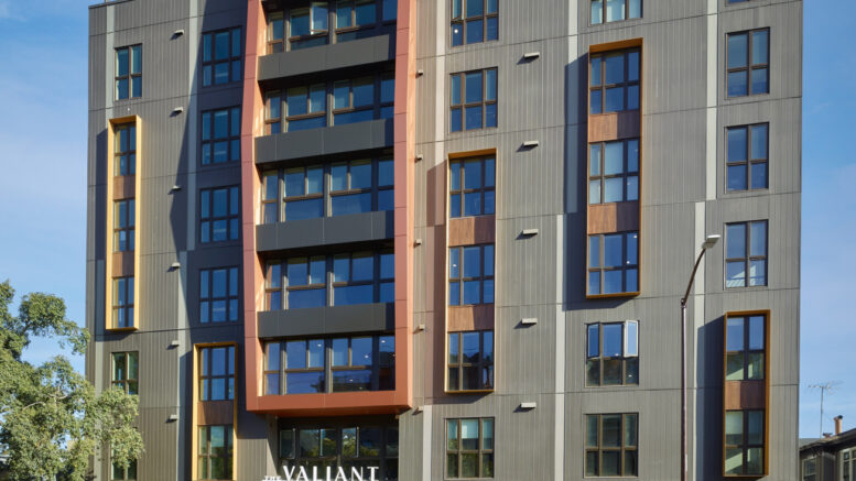 The Valiant at 2538 Durant Avenue, image courtesy Studio KDA