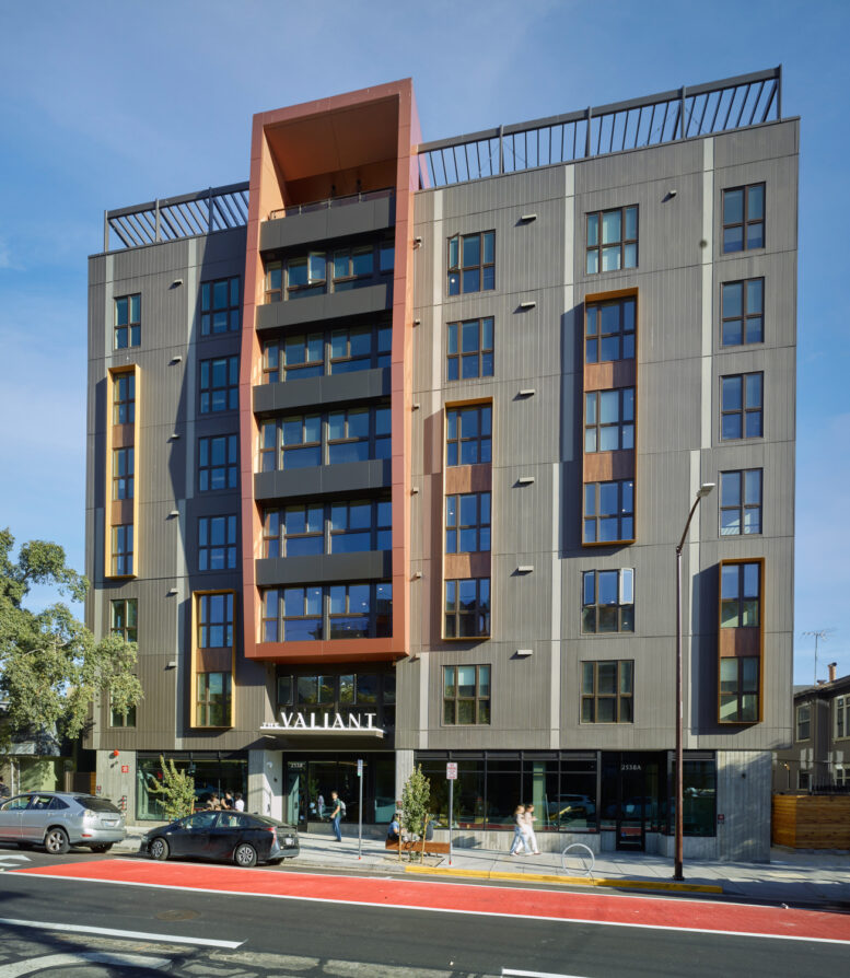 The Valiant at 2538 Durant Avenue, image courtesy Studio KDA
