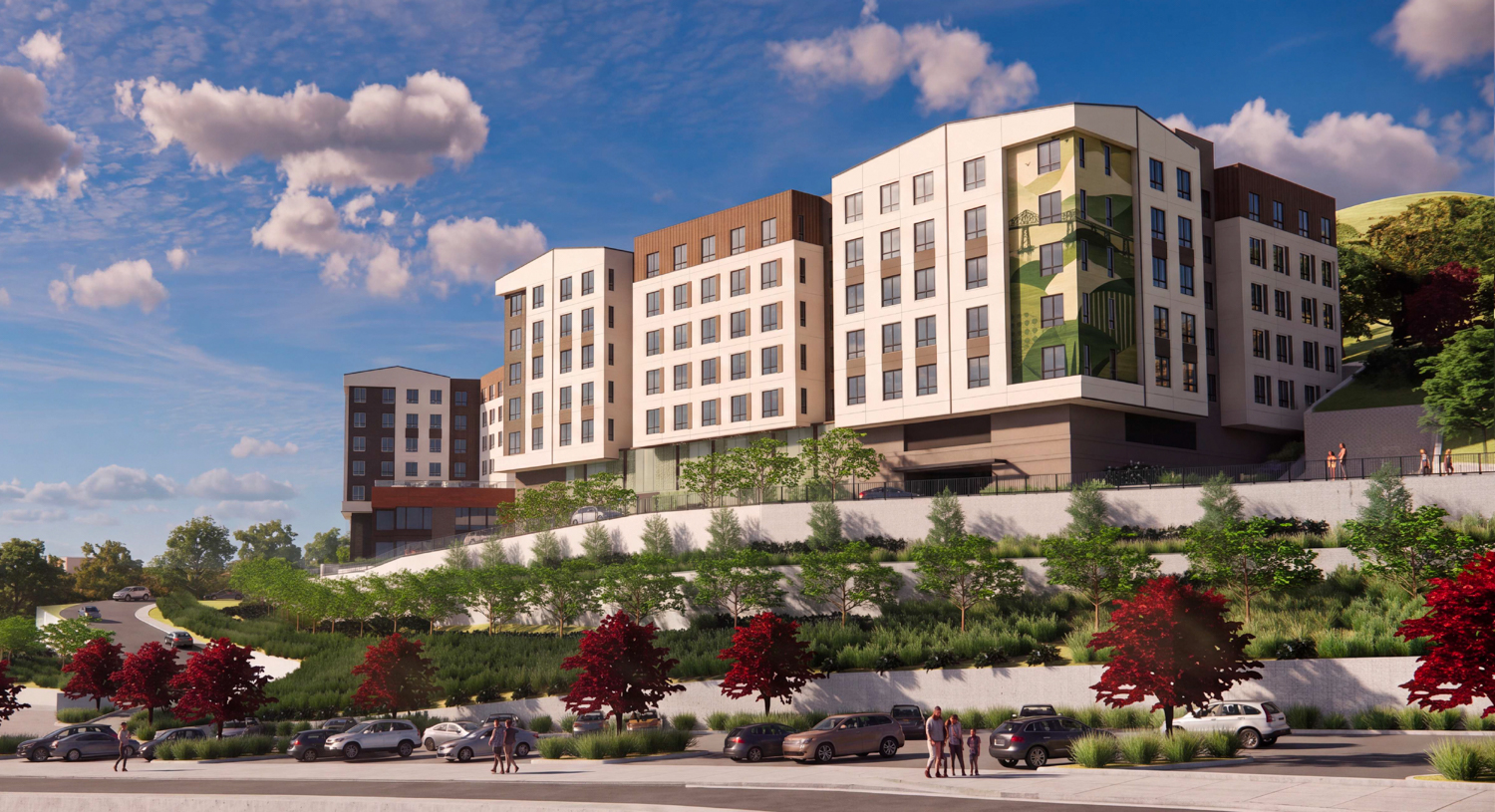 1100 Los Gamos Drive, rendering by KTGY