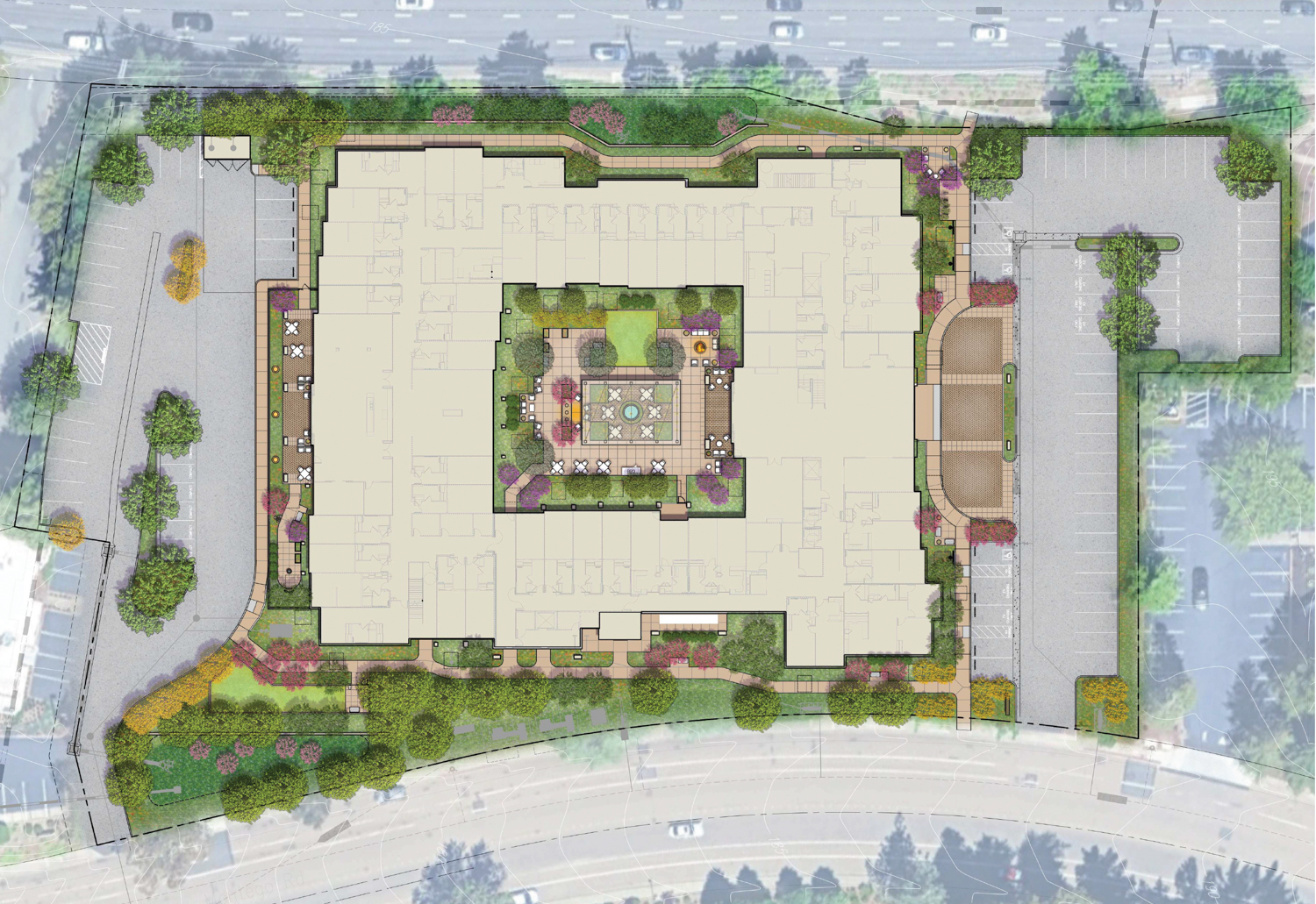 1350 Montego Way, landscaping by Gates Studio