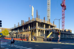 2200 Bancroft Way corner view, image by author