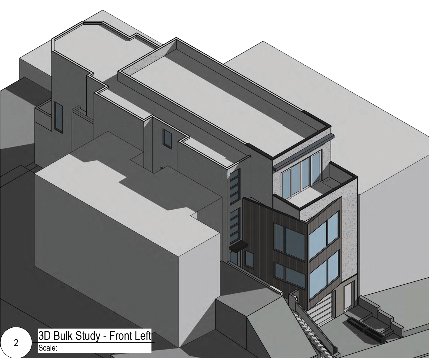 2213 25th Street, isometric view by RKD Consulting