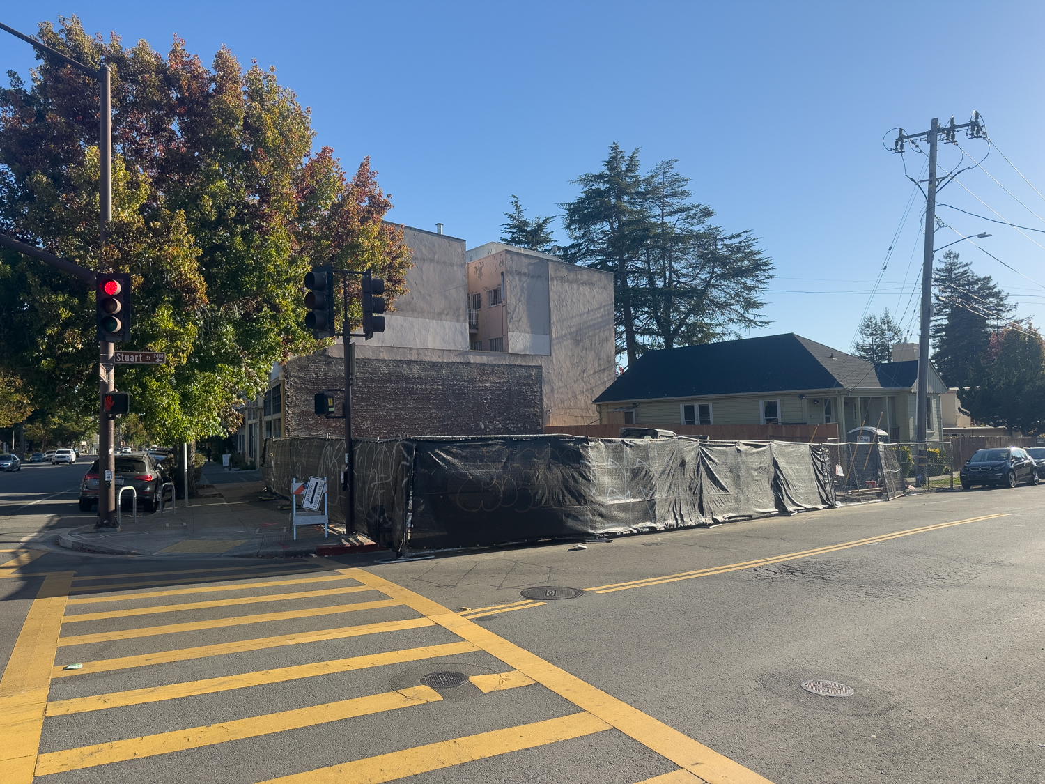 2800 Telegraph Avenue demolition completed, image by author