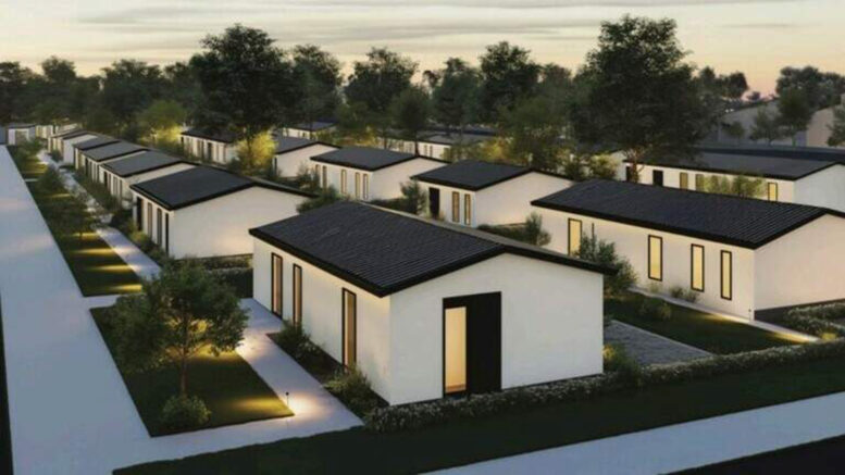 2809 Rio Linda Boulevard modular homes, rendering by Studio 81