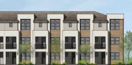 4146 El Camino Real front elevation, illustration by SDG Architects