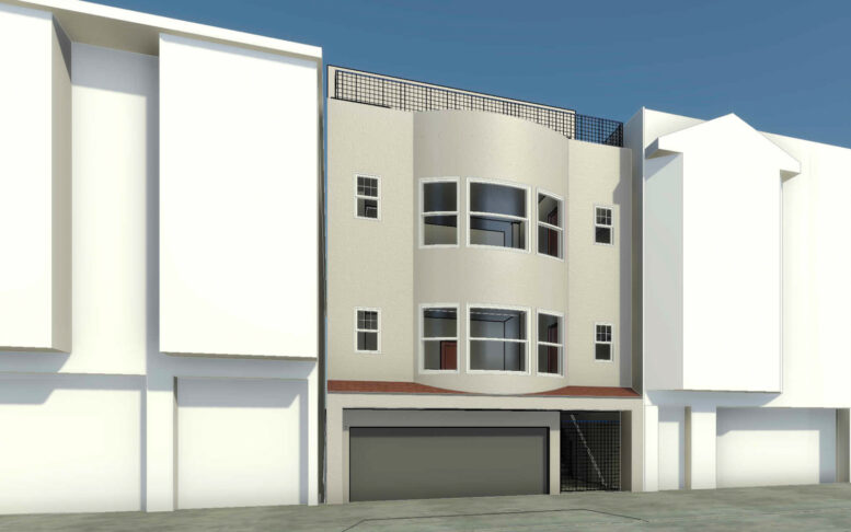 445 19th Avenue, rendering by Caha Design Group