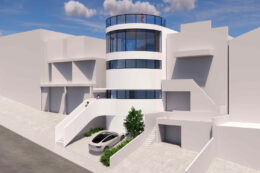 768 De Haro Street, rendering by Stanley Saitowitz Natoma Architects