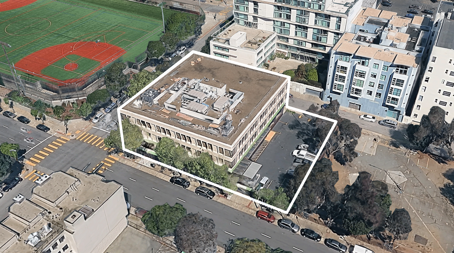770 Golden Gate Avenue, image via Google Satellite