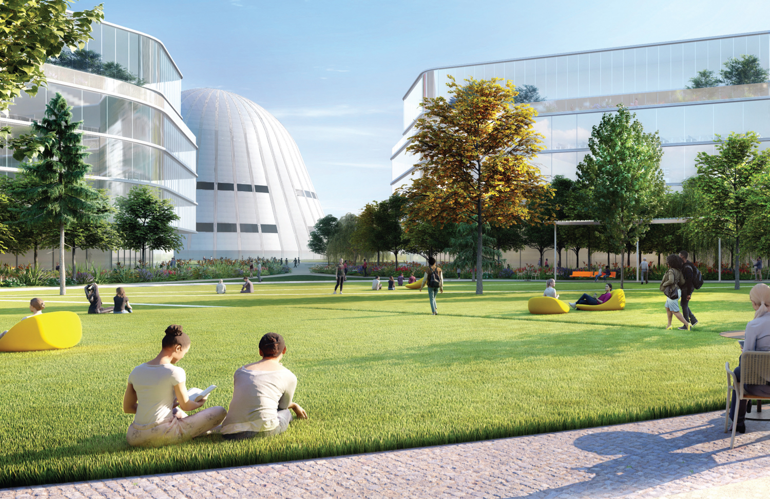 UC Berkeley Space Center at NASA Research Park, rendering via CEQA