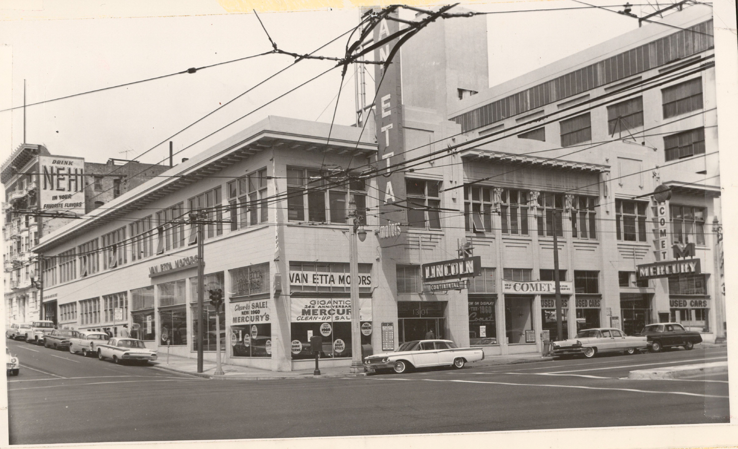 1301 Van Ness Avenue circa 1960s, image via SF Planning