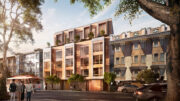 1320 Washington Street pedestrian view, rendering by Handel Architects
