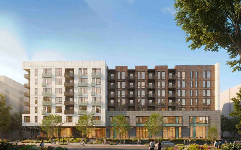 155 Jefferson Street, rendering by KTGY