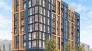 228 Collins Street establishing view, rendering by Kerman Morris Architects