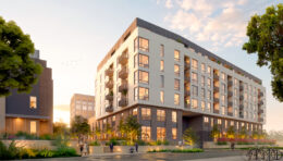 3350 West Bayshore Road apartments, design by BDE and SDG