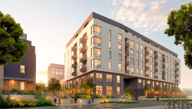3350 West Bayshore Road apartments, design by BDE and SDG