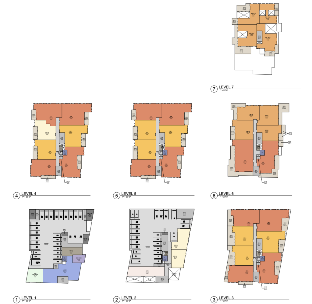 3458 Mount Diablo Boulevard Updated Building Floor Layouts, image by Ascend Architecture