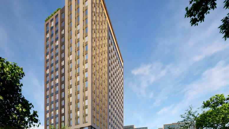 360 5th Street, rendering by Handel Architects