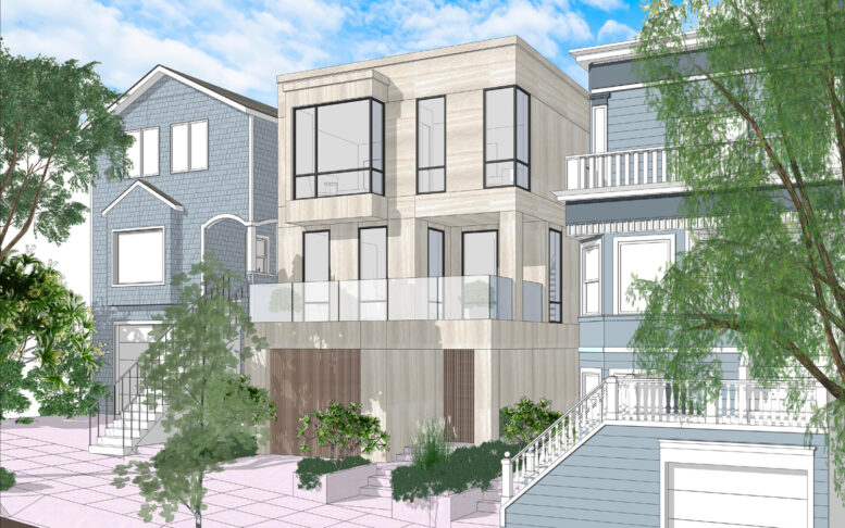 4368 23rd Street, rendering by Mark Thomas Architects