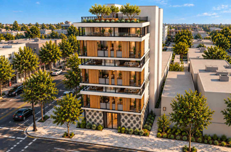 5035 International Boulevard, rendering by Franklin Studios Architecture