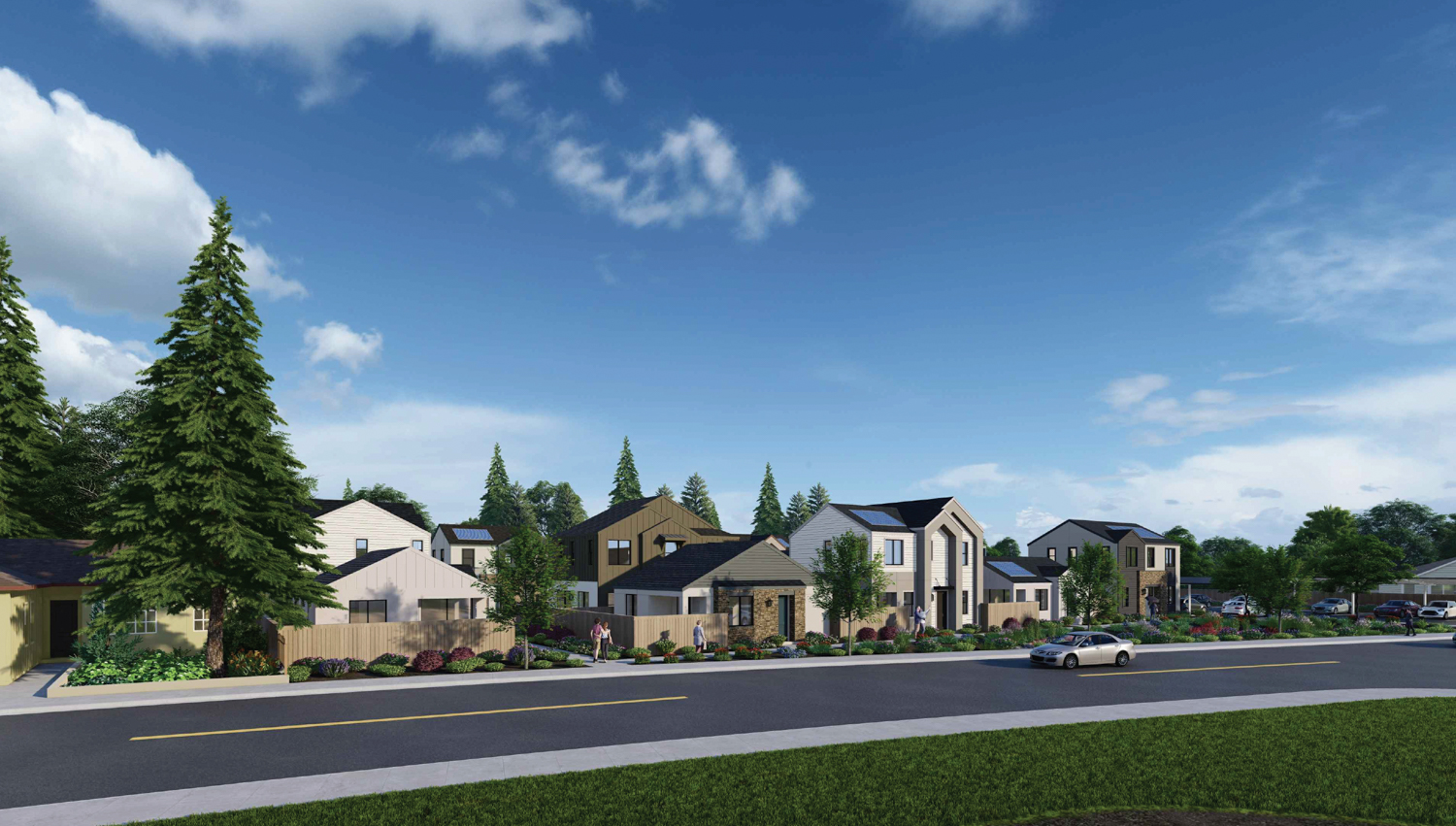 8100 Valentine Avenue, rendering by Bassenian Lagoni Architects