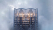 Fifty at First crown view, rendering by Gensler