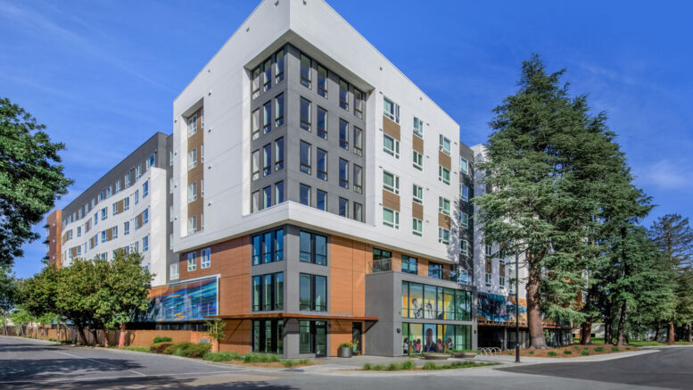 Ira D. Hall Square, image courtesy MidPen Housing