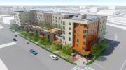 La Bella affordable housing, rendering courtesy Van Meter Williams Pollack